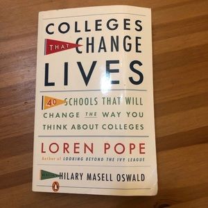 Colleges that change lives BOOK